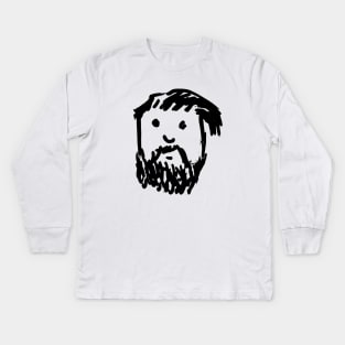 TGRFNG Toons - Walter Kids Long Sleeve T-Shirt